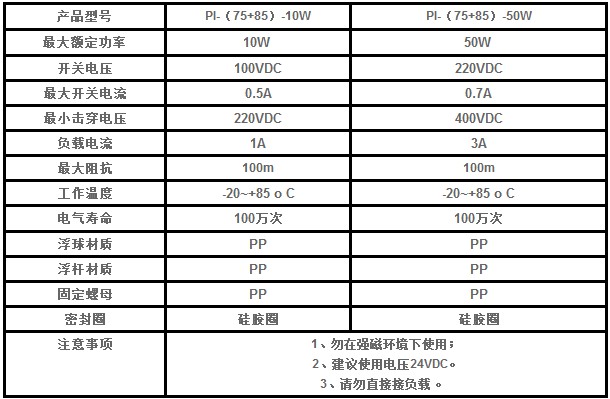 环保空调塑料浮球液位开关,环保空调浮球开关,加湿机浮球开关,饮水机浮球开关